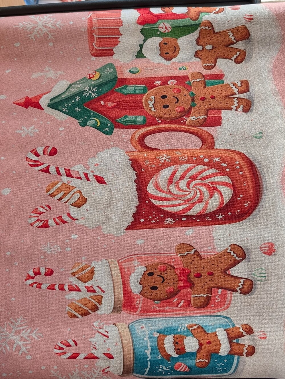 Gingerbread Silicone Absorbent Non Slip Mat - Picture 7 of 8